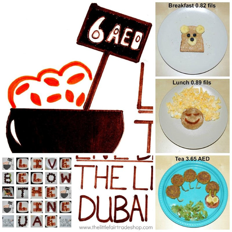 Live Below The Line 2014 - Dubai, UAE - Sabeena Ahmed and The Little Fair Trade Shop
