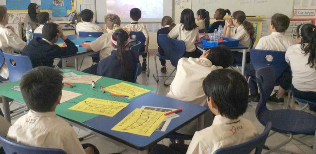 Fair Trade Schools, Dubai, UAE - Fair trade banana lesson