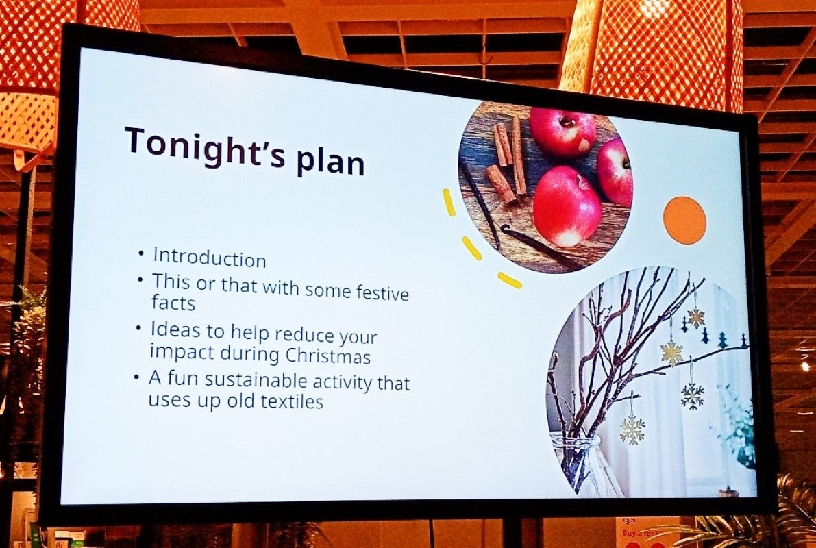 Journey to Create a Sustainable Christmas/Ramadan/Eid Session - IKEA Lagom Live with Sabeena Z Ahmed