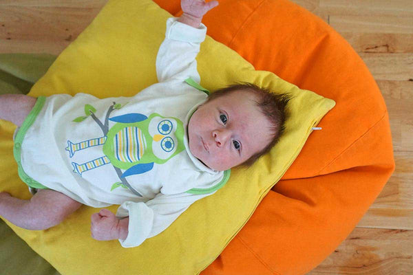 Fair trade organic cotton babygrow